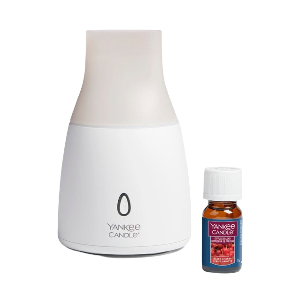 YANKEE CANDLE Ultrahangos Aroma Diffúzor Készlet Fekete Cseresznye