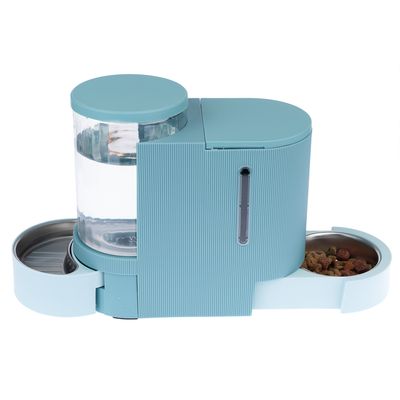 TIAKI Futter- und Wasserspender, hellblau
