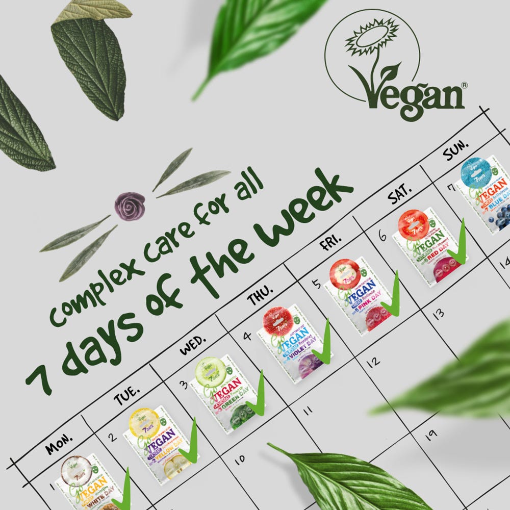 7Days Relaxing Sheet Mask Sonntag 25 ml
