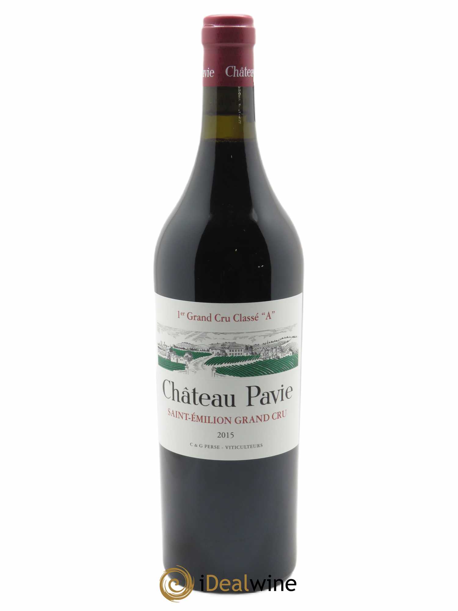 Château Pavie 1er Grand Cru Classé A  2015 - Lot de 1 Bouteille