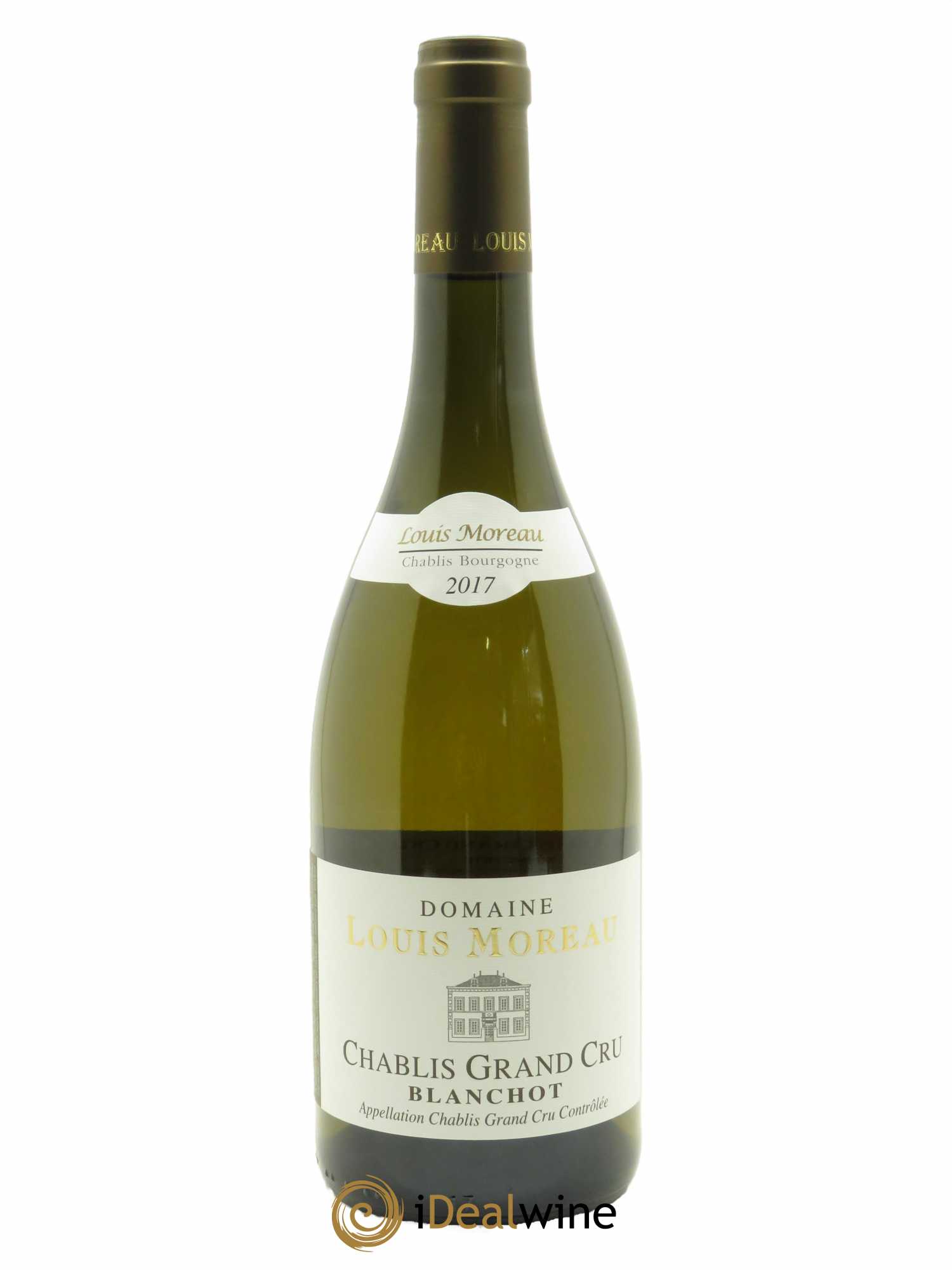 Chablis Grand cru Blanchot Louis Moreau  2017 - Lot de 1 Bouteille