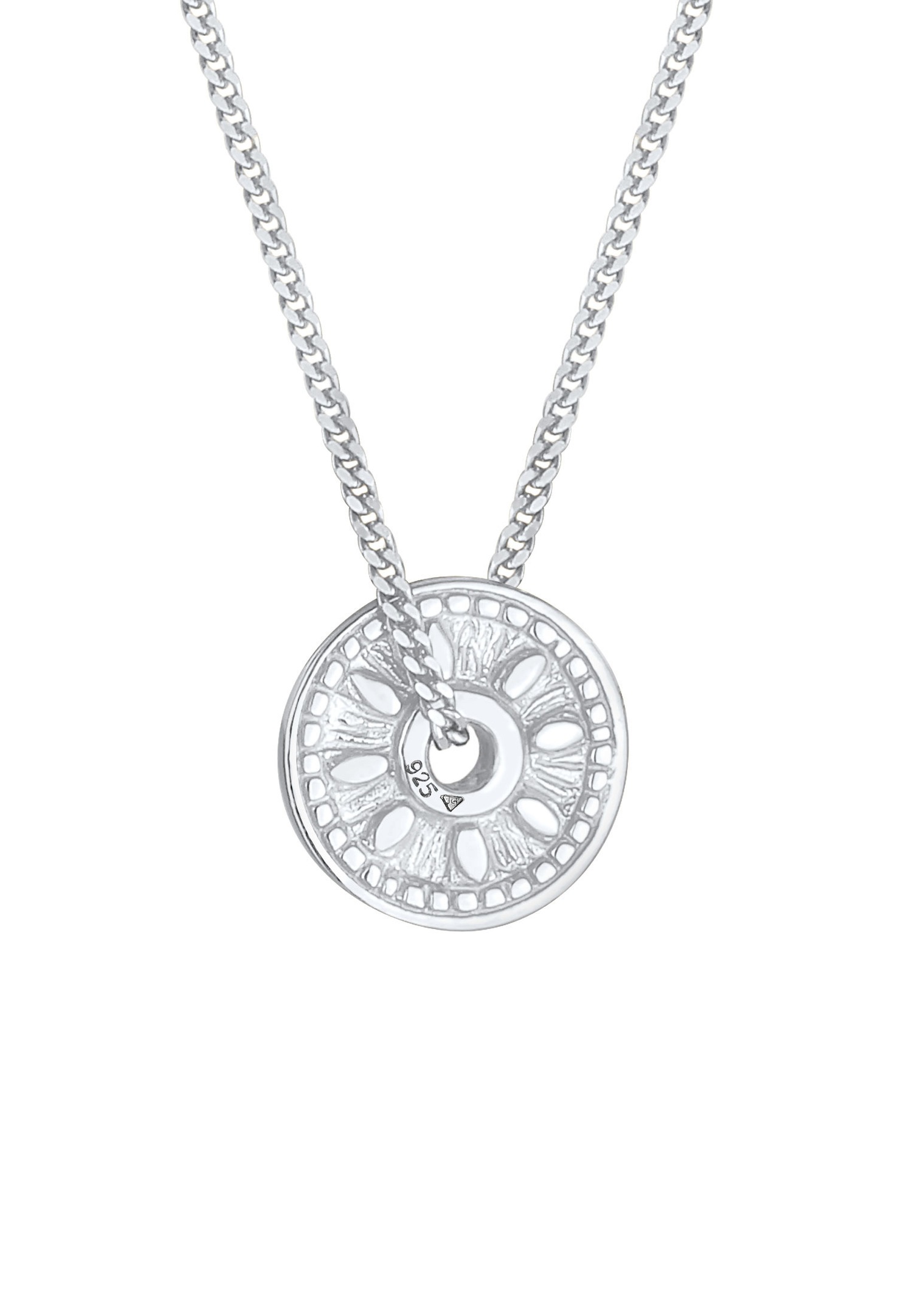 Elli női érme medál, antik vintage divatos napminta, 925 sterling ezüst, aranyozott