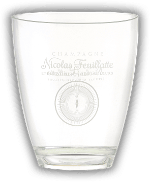 Nicolas Feuillatte Champagnerkühler Acryl Nicolas Feuillatte Champagnerkühler Acryl Höhe 24,5cm - Durchmesser 19cm.