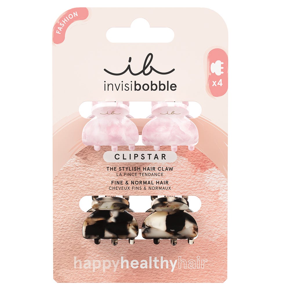 Invisibobble Clipstar Petit Four 4 Stück