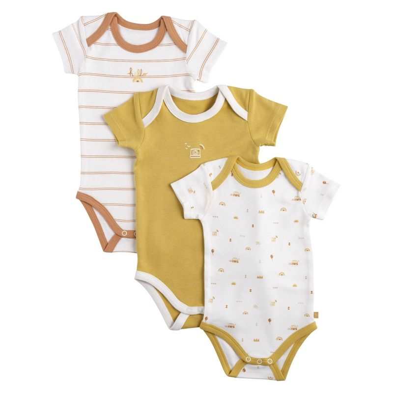 Lot de 3 bodies manches courtes Sunlight