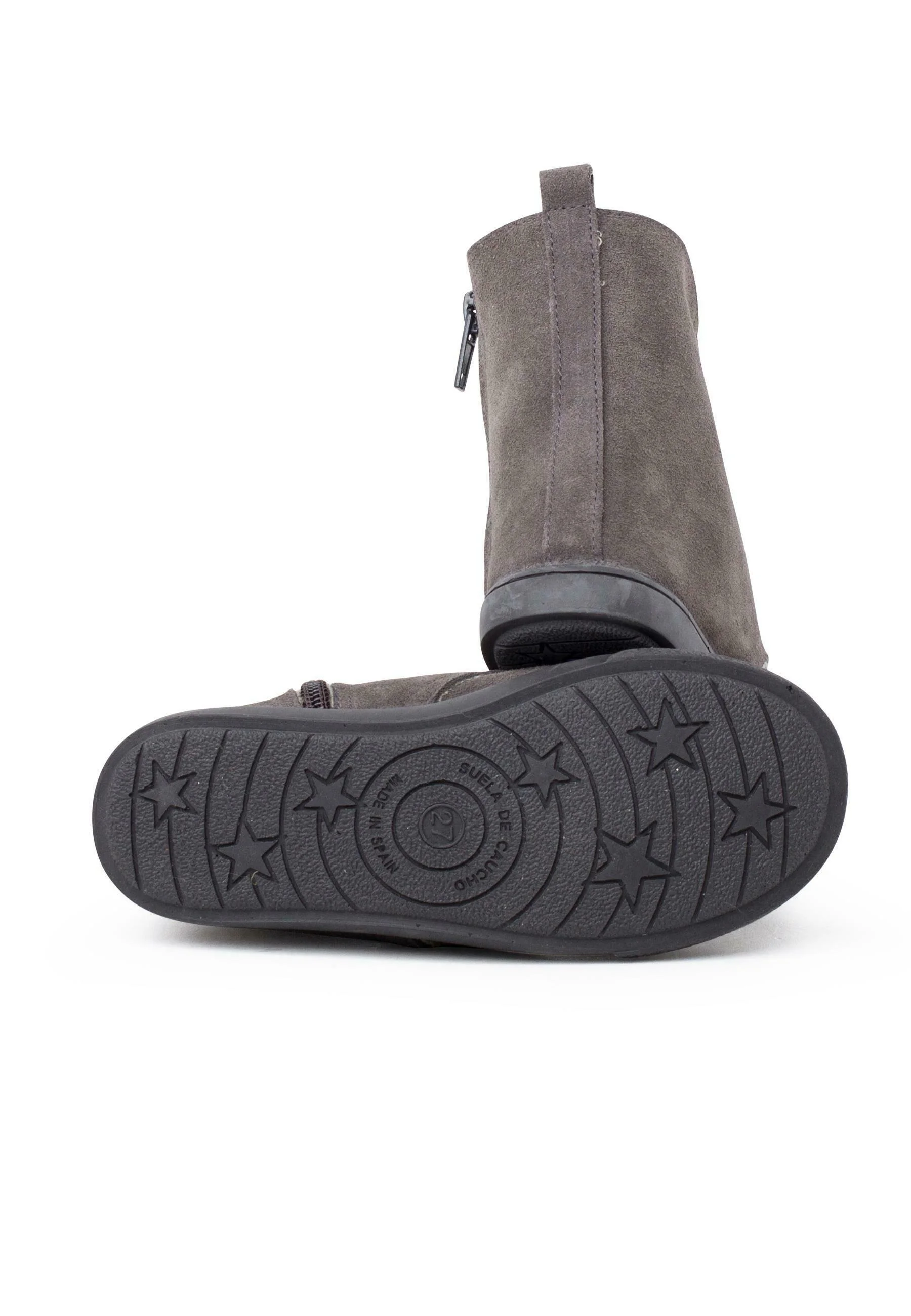 Pisamonas PEAU DEAVECLATÉRAUX À GLISSIÈRE - Botines con cordones