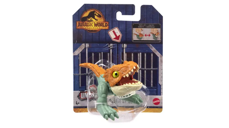 Jurassic World: Ein neues Zeitalter Pop-up-Figuren, 1 Stück, sortiert