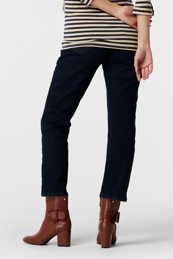 Cropped-Jeans mit Überbauchbund