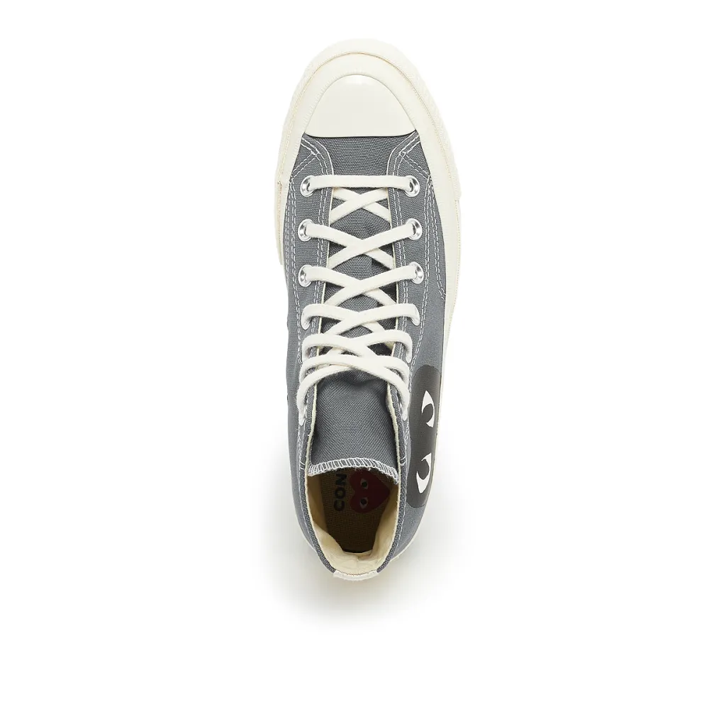 Comme des Garcons Play x Converse Chuck Taylor 1970s Hi P1K122-1 / grau