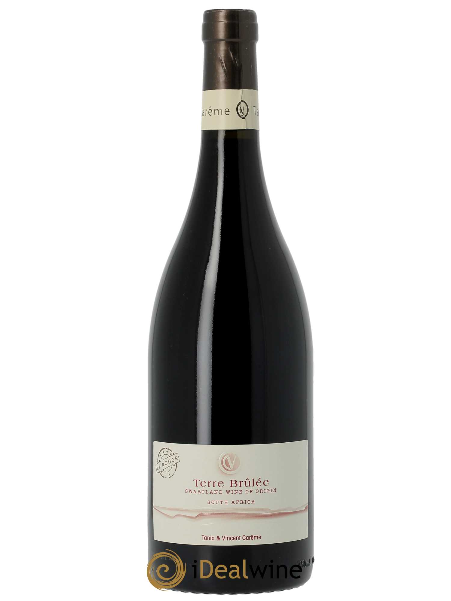 Swartland Terre Brûlée Le Rouge Vincent Carême (Domaine)  2018 - Lot de 1 Bouteille