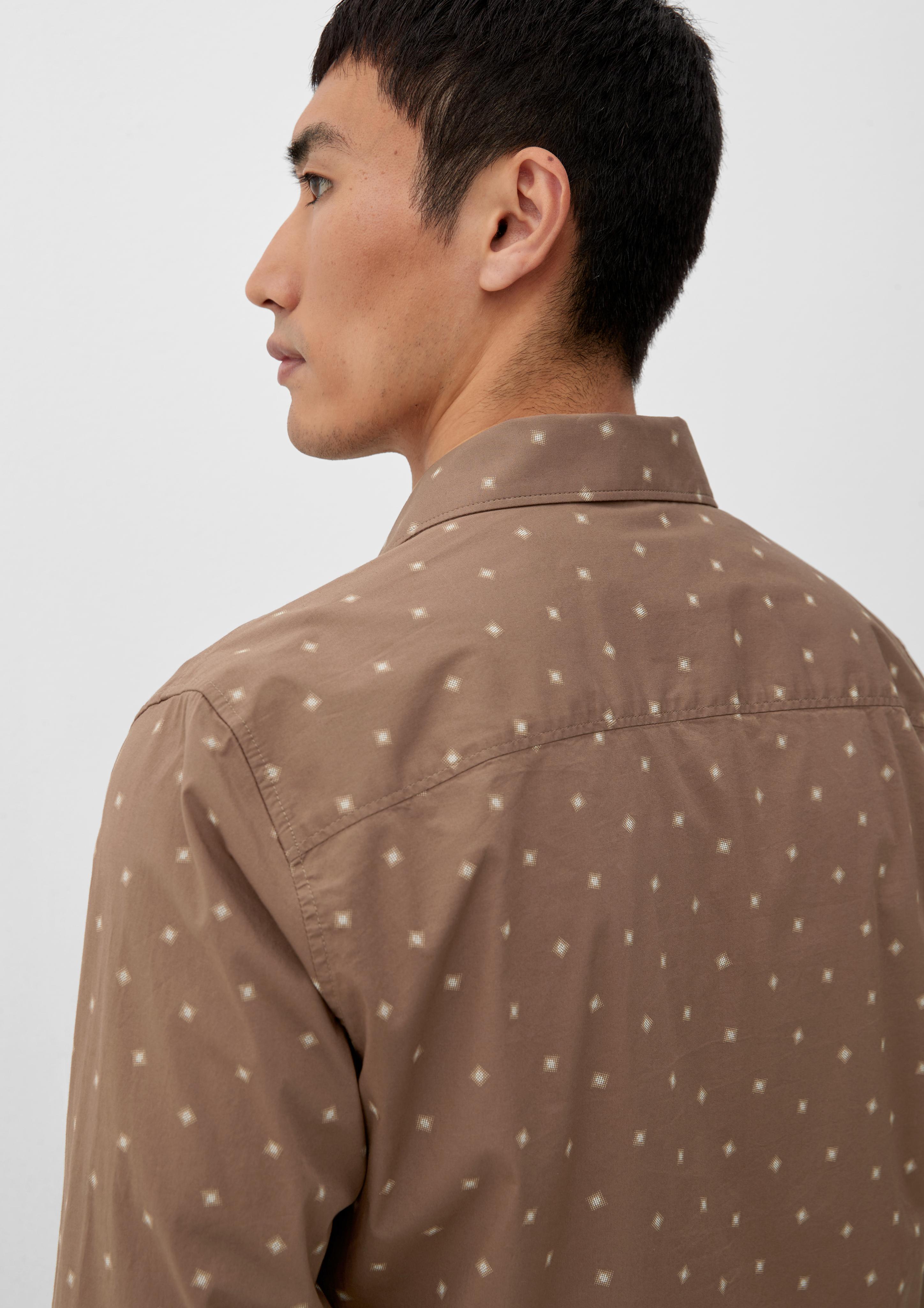 Slim: Hemd aus Baumwollstretch  2125763-86A4