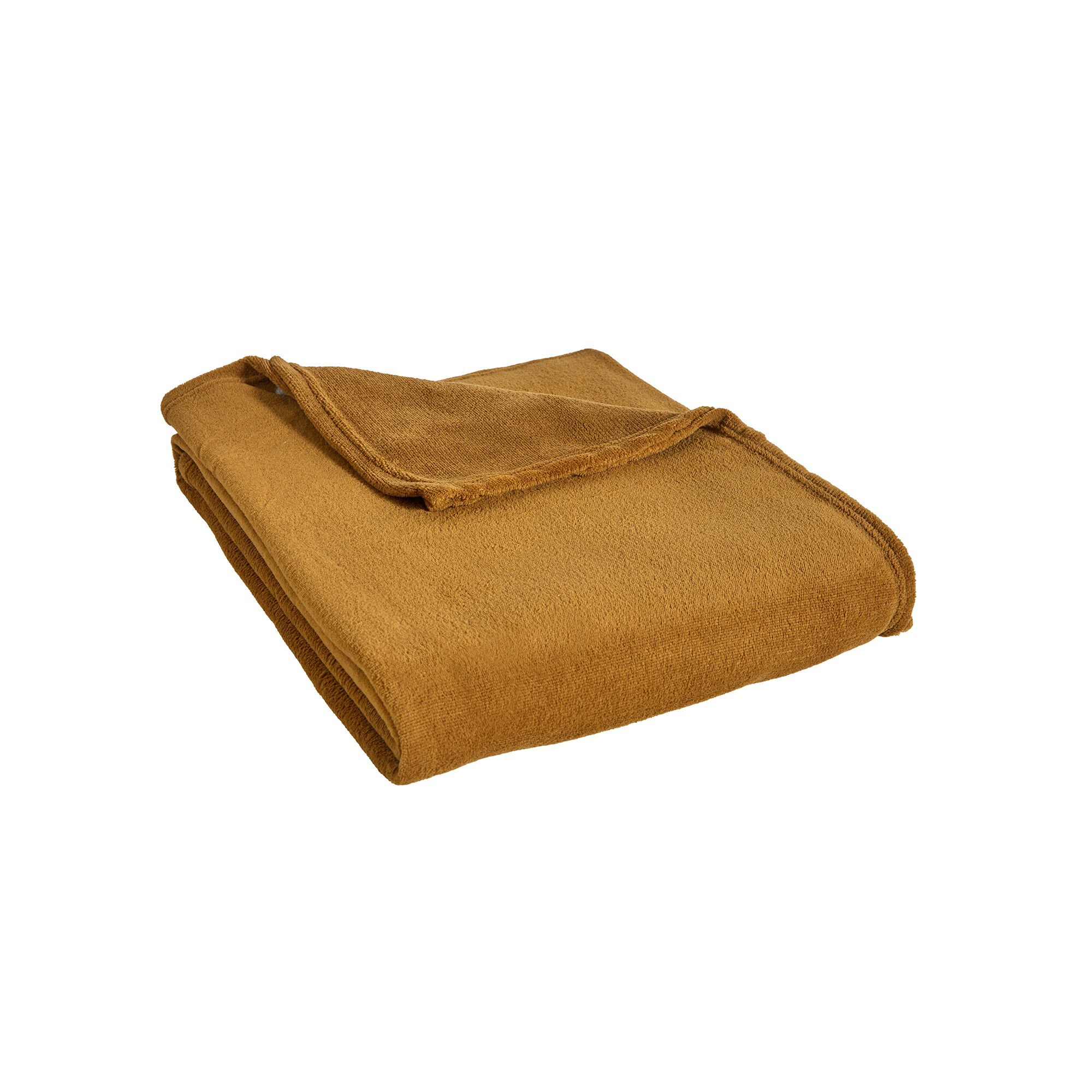 Plaid polaire microfibre toucher peluche