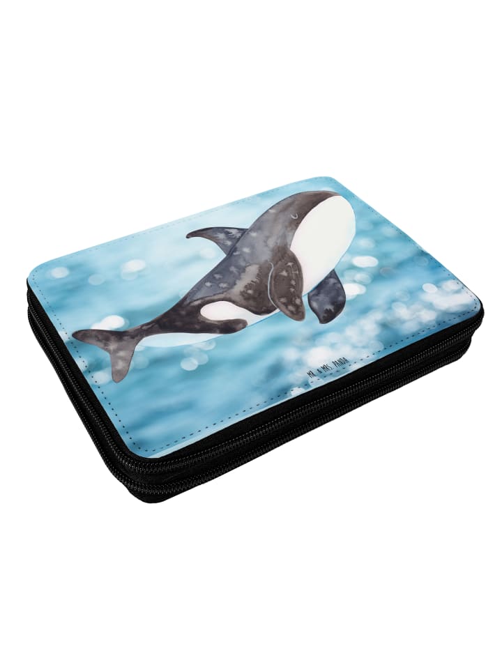 Mr. & Mrs. Panda Federmappe Orca ohne Spruch in Oceanblue günstig kaufen onesize