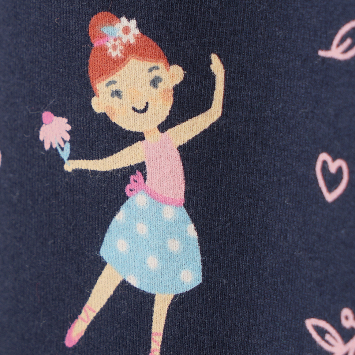 Mädchen Leggings mit Tänzerinnen-Allover