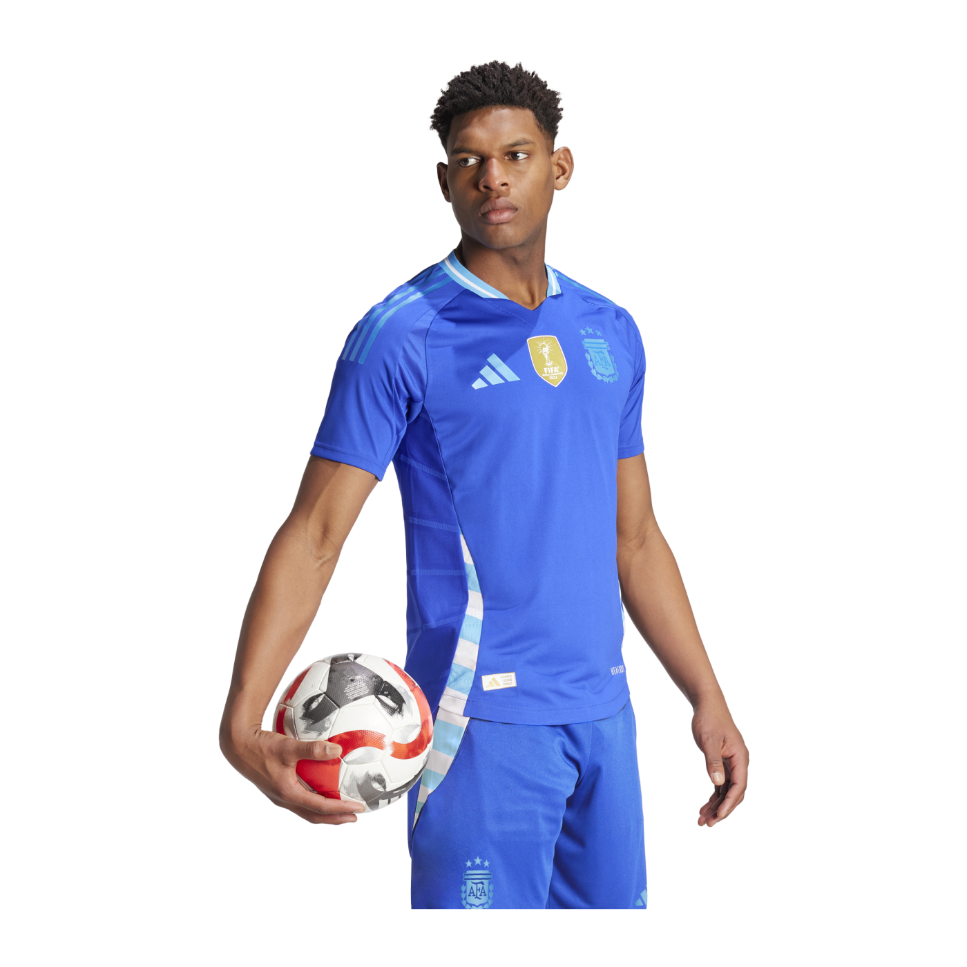 adidas Argentinien Auth. Trikot Away Copa America 2024 Blau