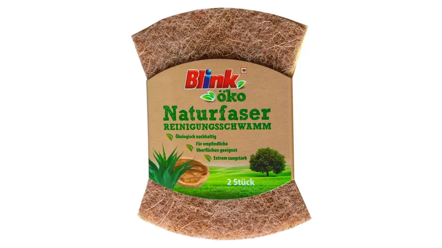 Blink Reinigungsschwamm Naturfaser