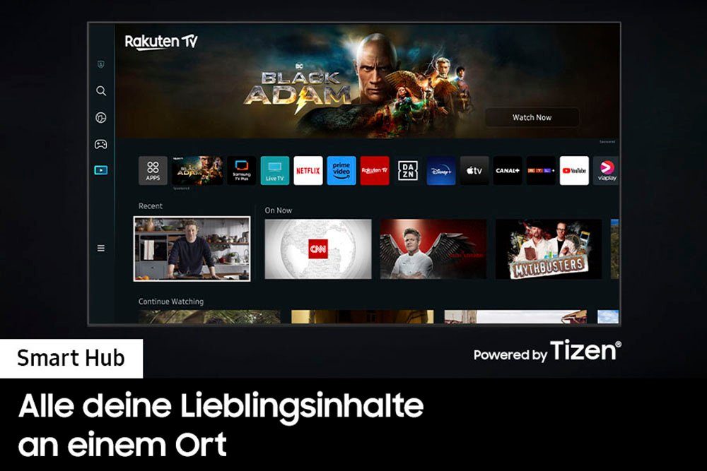 Samsung GQ98Q80CAT LED-Fernseher (247 cm/98 Zoll, Smart-TV)