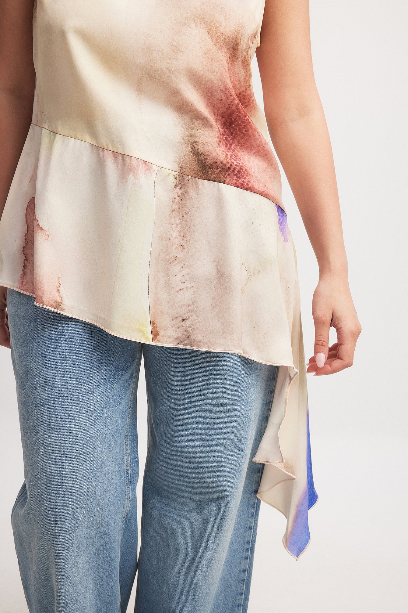 Printed Trail Top