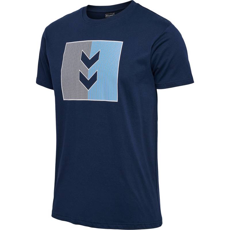 hummel hmlACTIVE STRIPE CO TEE S/S T-Shirt Herren