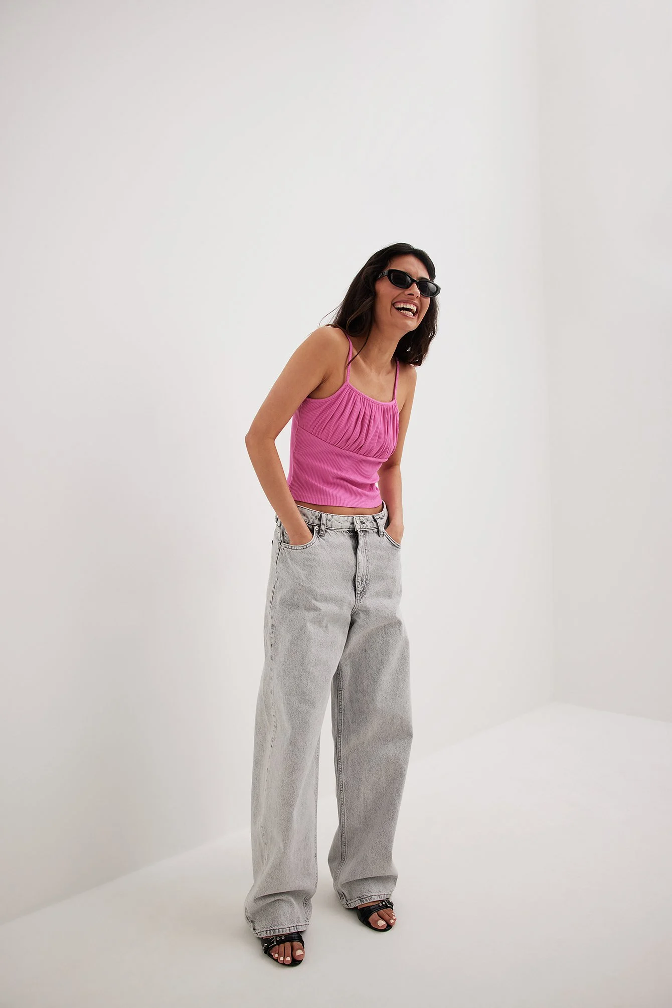 Enges geripptes Singlet