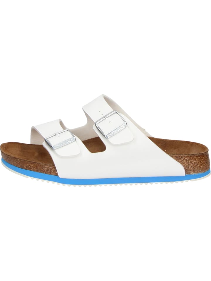 Birkenstock Sandalen Arizona SL normale Weite in weiß/blau günstig kaufen