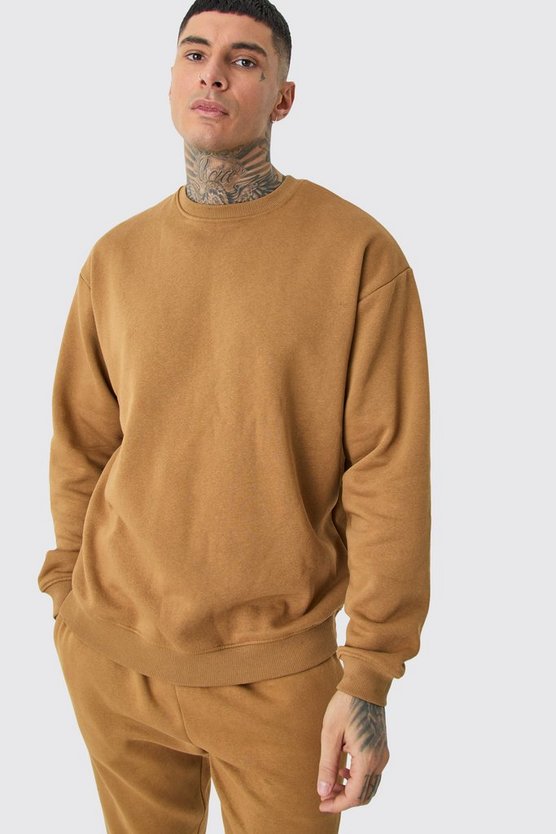 Tall Oversize Rundhals Sweatshirt