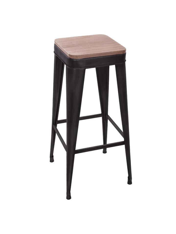 Atmosphera Créateur d'intérieur Barhocker in schwarz günstig kaufen onesize
