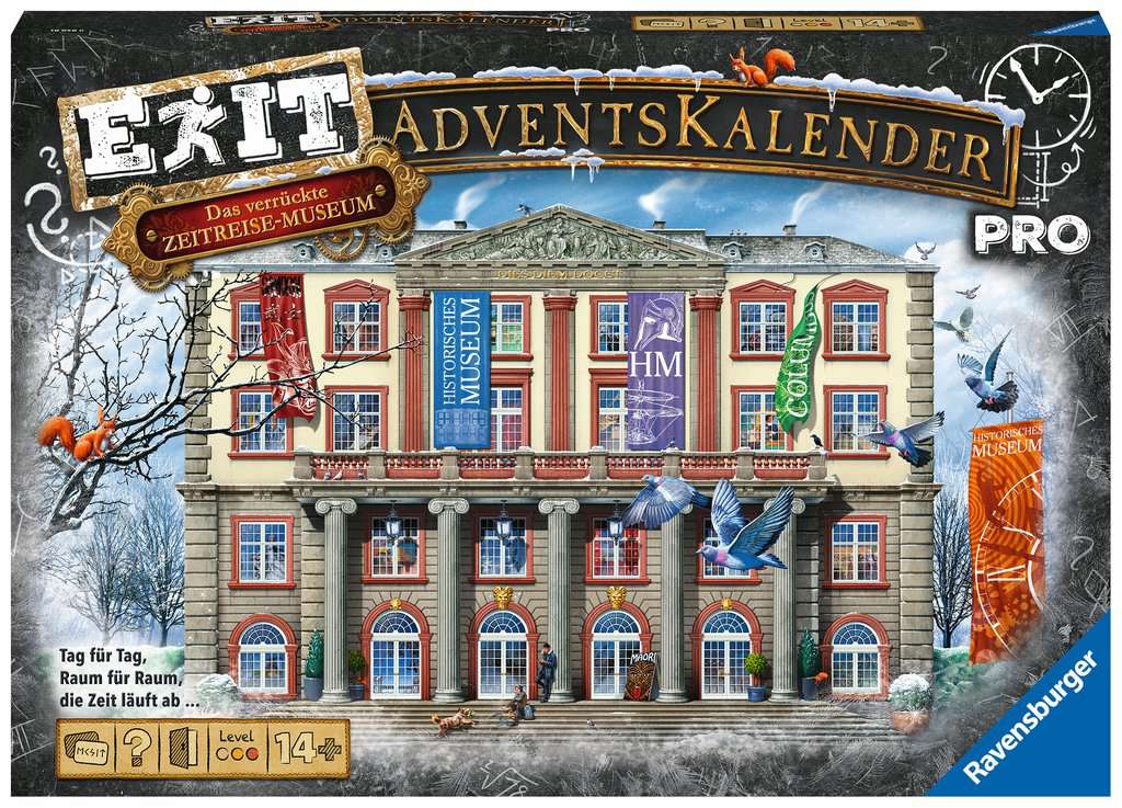 Exit Adventskalender Pro 2021 - Das verrückte Zeitreisemuseum