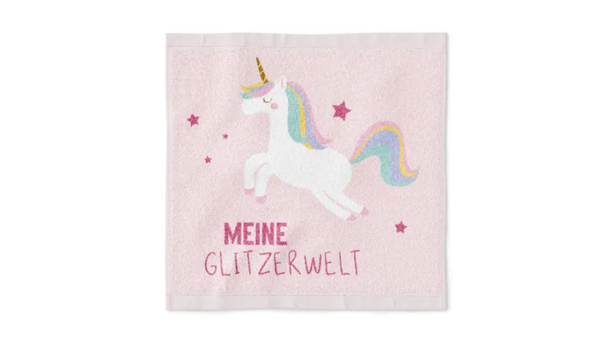 Geschenk für Dich Kinder Magisches Handtuch Einhorn