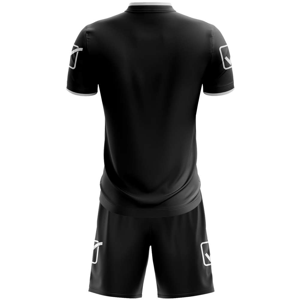 Givova Kit Campo Set Trikot + Shorts schwarz/grau