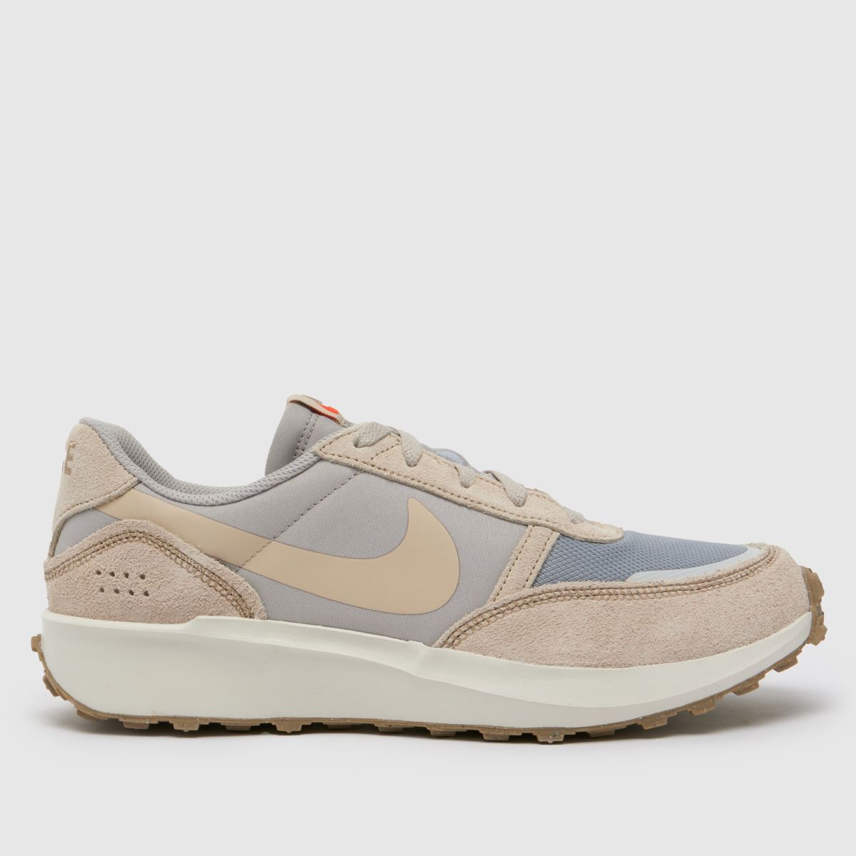 Nike – Våffeldebut – Stenfärgade flerfärgade sneakers