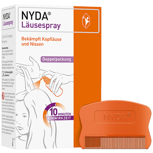NYDA Läusespray  2X50 ml  Pumplösung