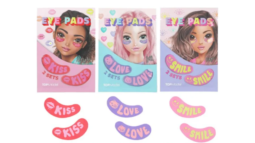 TOPModel Augenpads bedruckt BEAUTY and ME sortiert