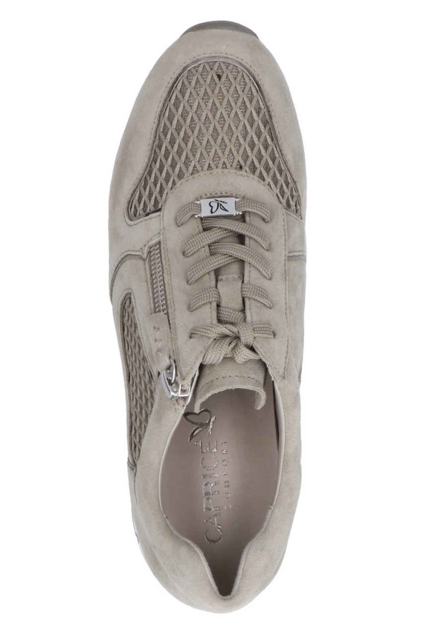 CAPRICE Freizeit Schnürer beige