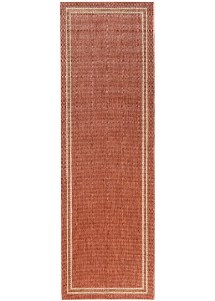 In- und Outdoor Teppich mit Bordüre