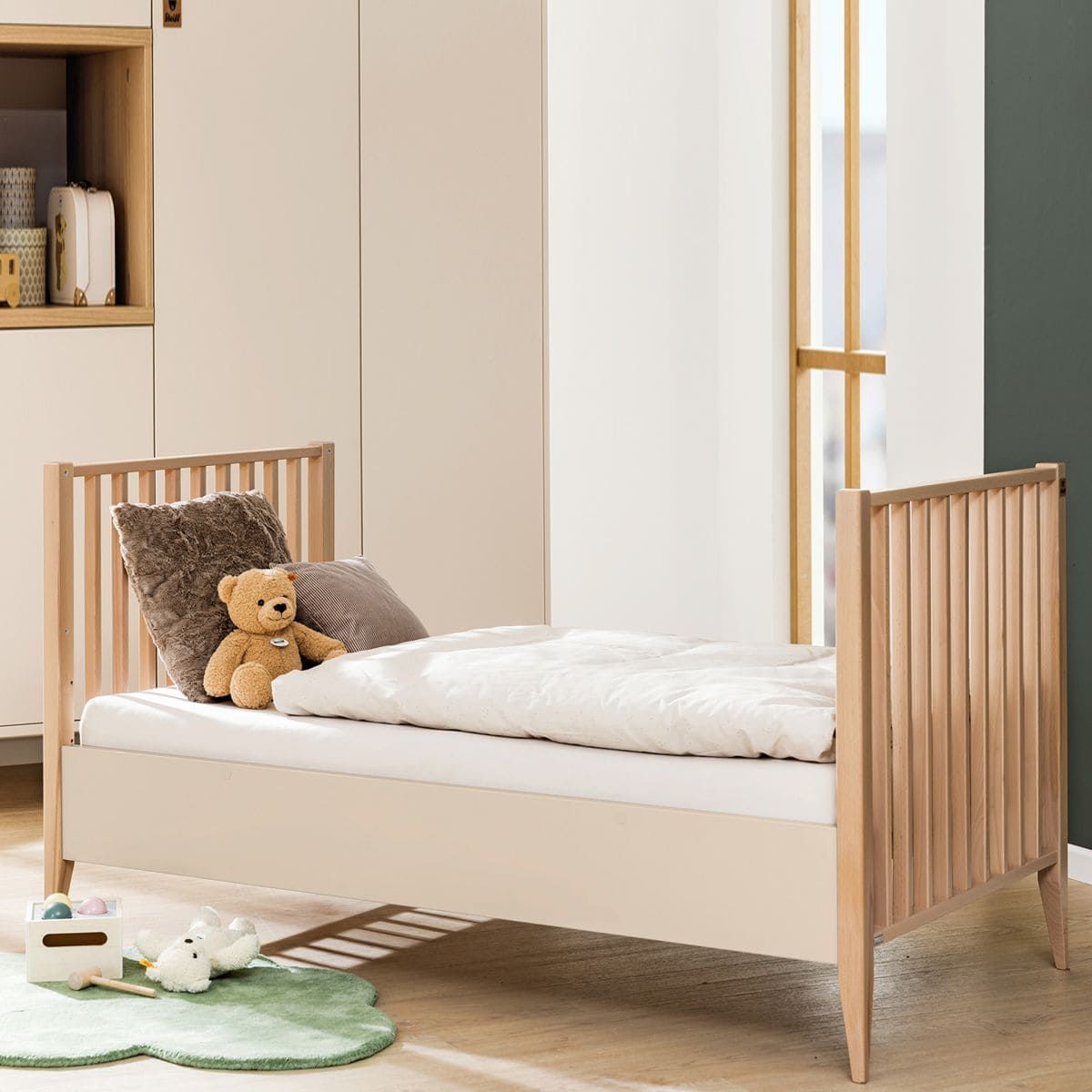 Paidi x Steiff Babybett Mila & Ben 70 x 140 cm