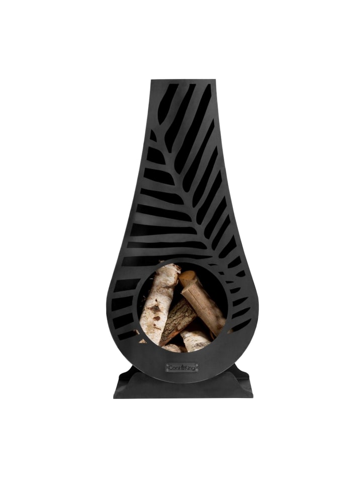 GMD Living Gartenkamin LIMA in Schwarz günstig kaufen 50 x 33 cm
