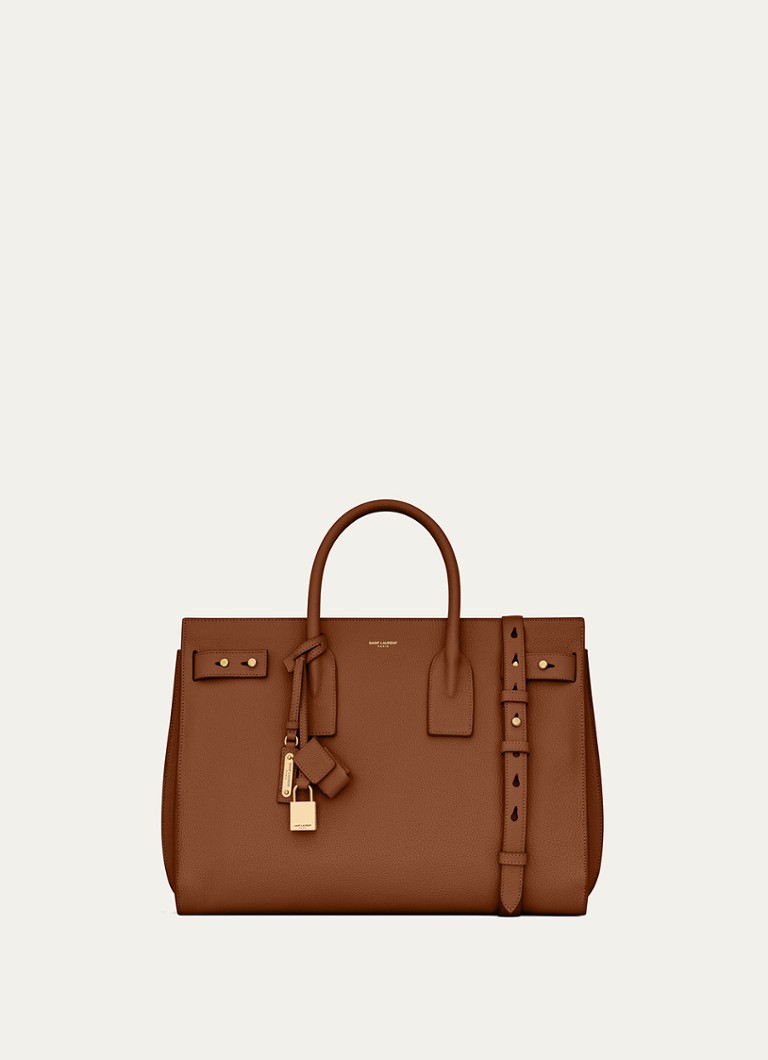 Borsa Saint Laurent Supple Sac De Jour Medium in pelle di vitello