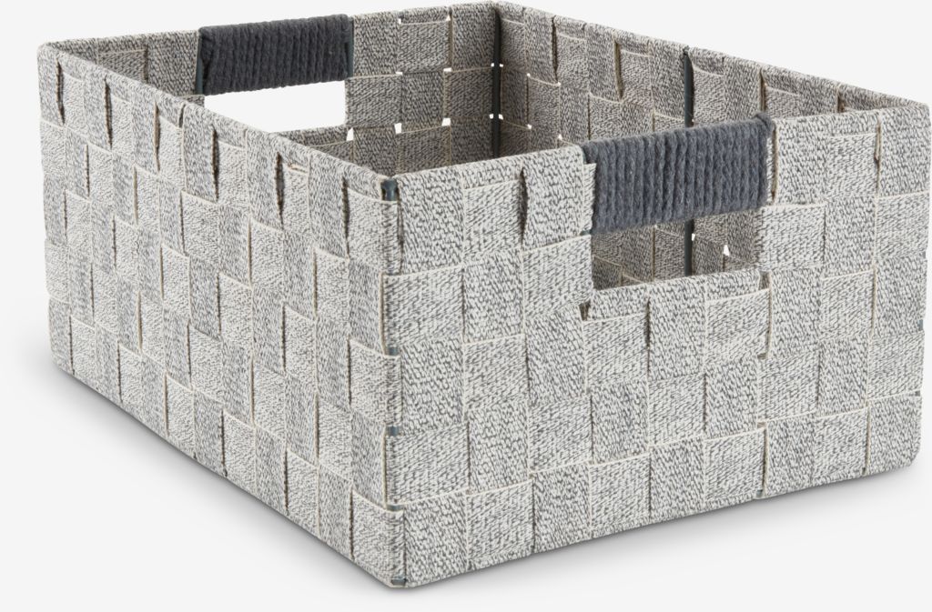 HALVDAN Kosz HALVDAN S25xD33xW15cm szary