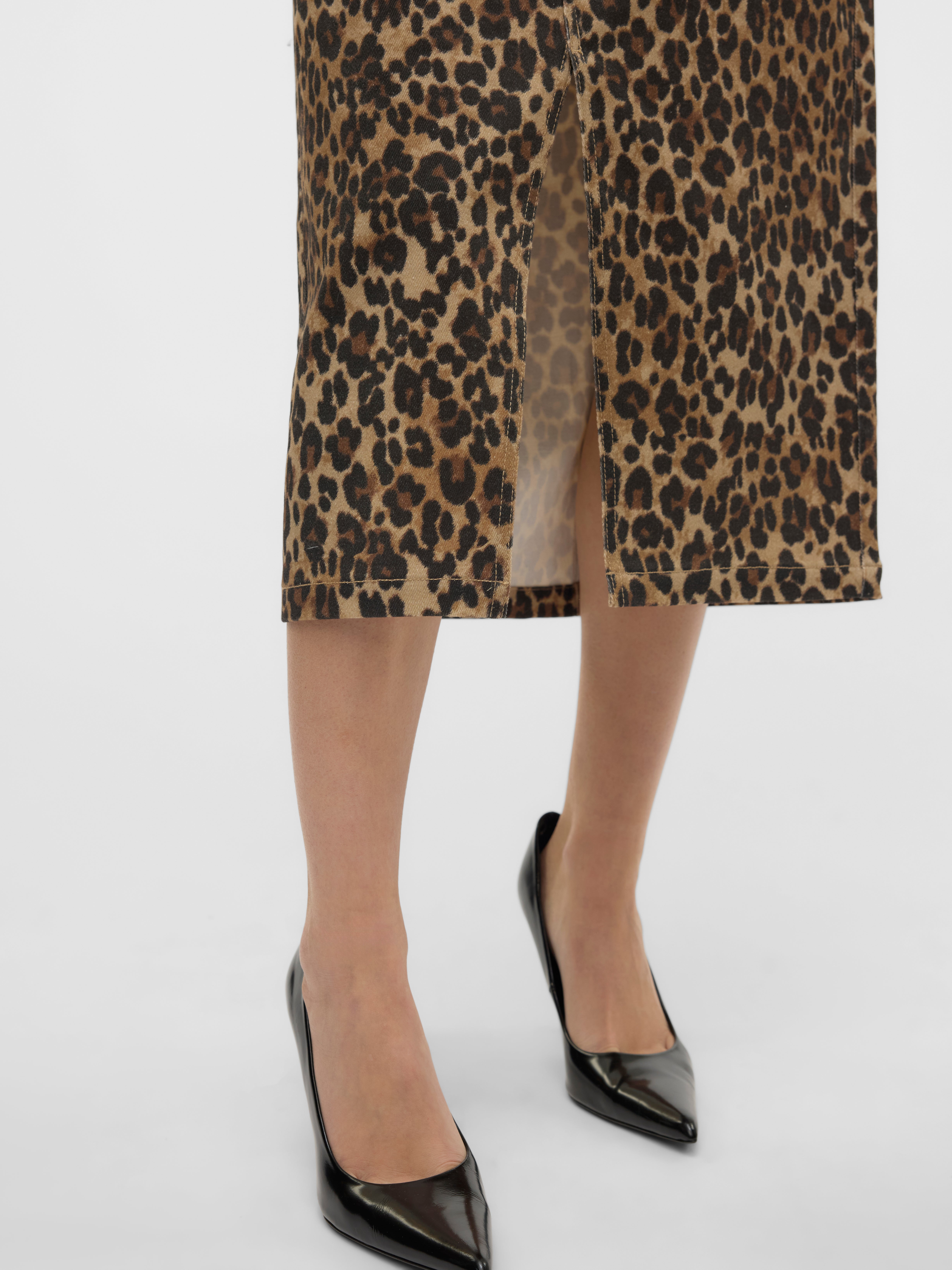 VMVERI Hohe Taille Langer Rock