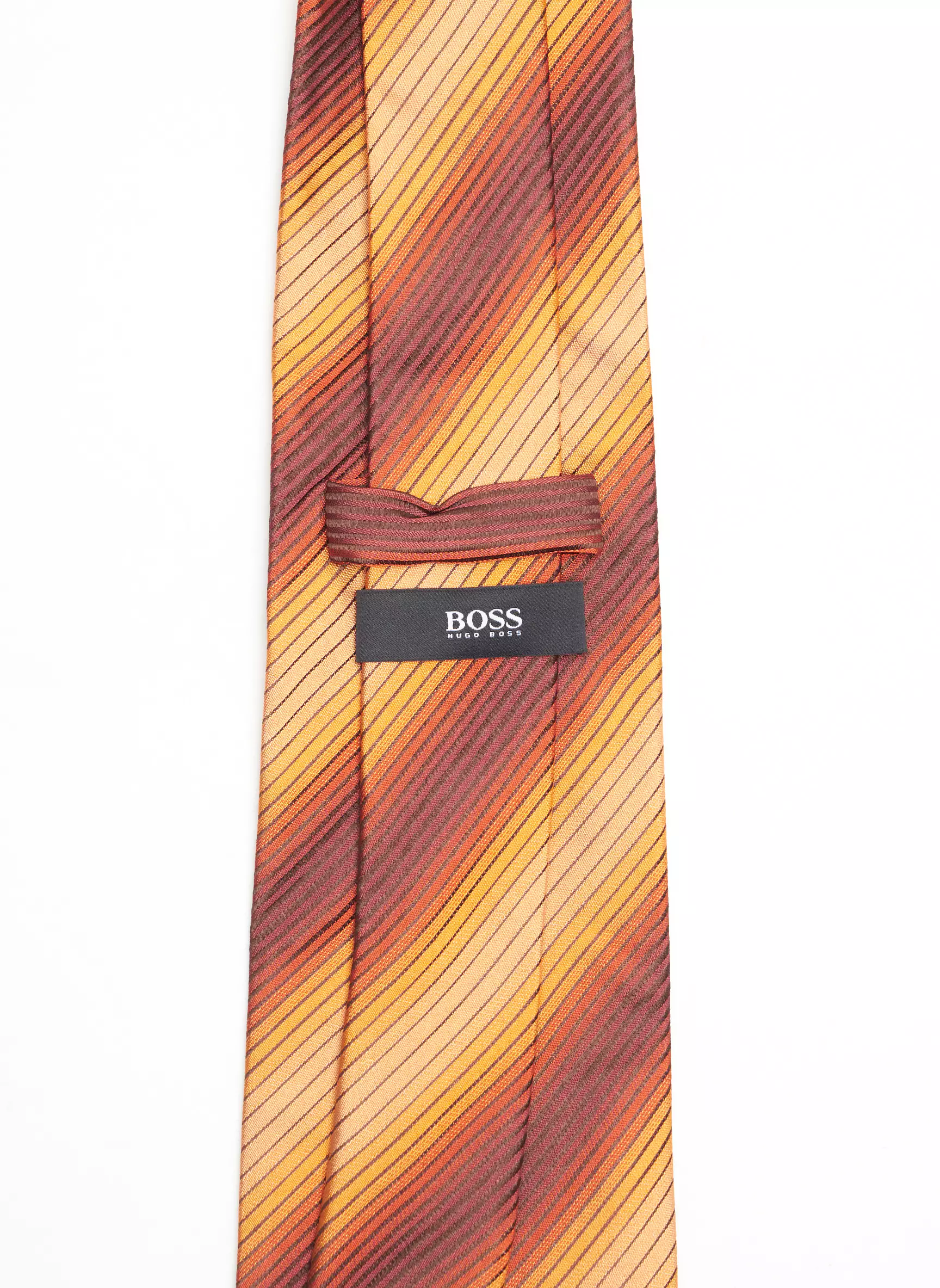 Hugo Boss Cravates Homme couleur orange