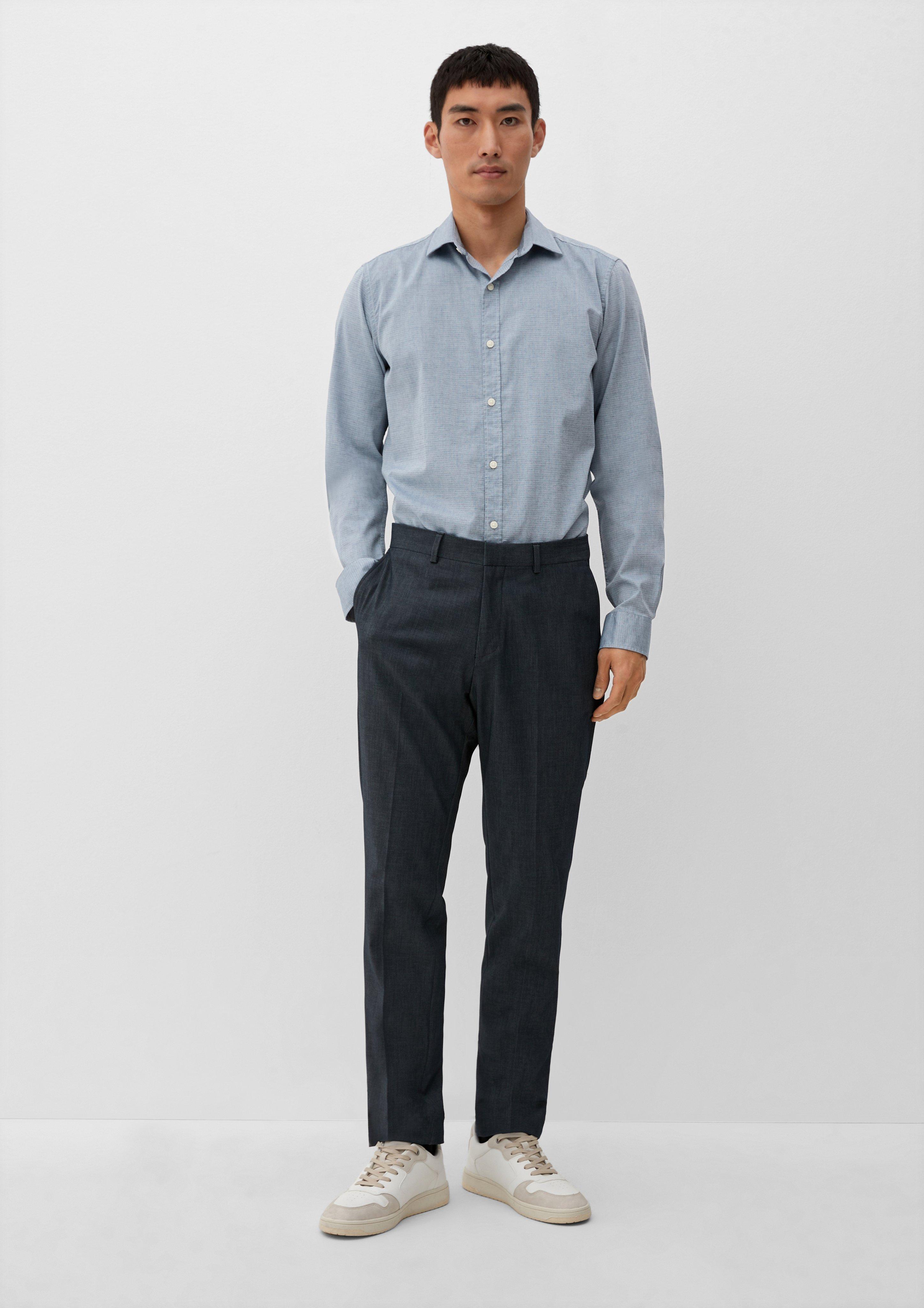 Slim: Hemd aus Baumwollstretch  2123464-58K2