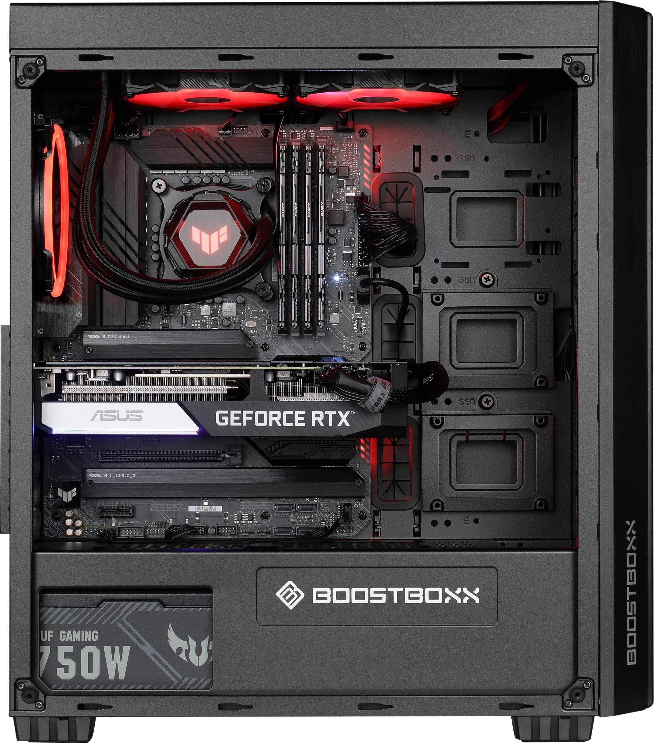 CSL HydroX L9115 ASUS Extreme Gaming-PC (Intel® Core i9 11900KF, RTX 3080, 32 GB RAM, 2000 GB HDD, 1000 GB SSD, Wasserkühlung)