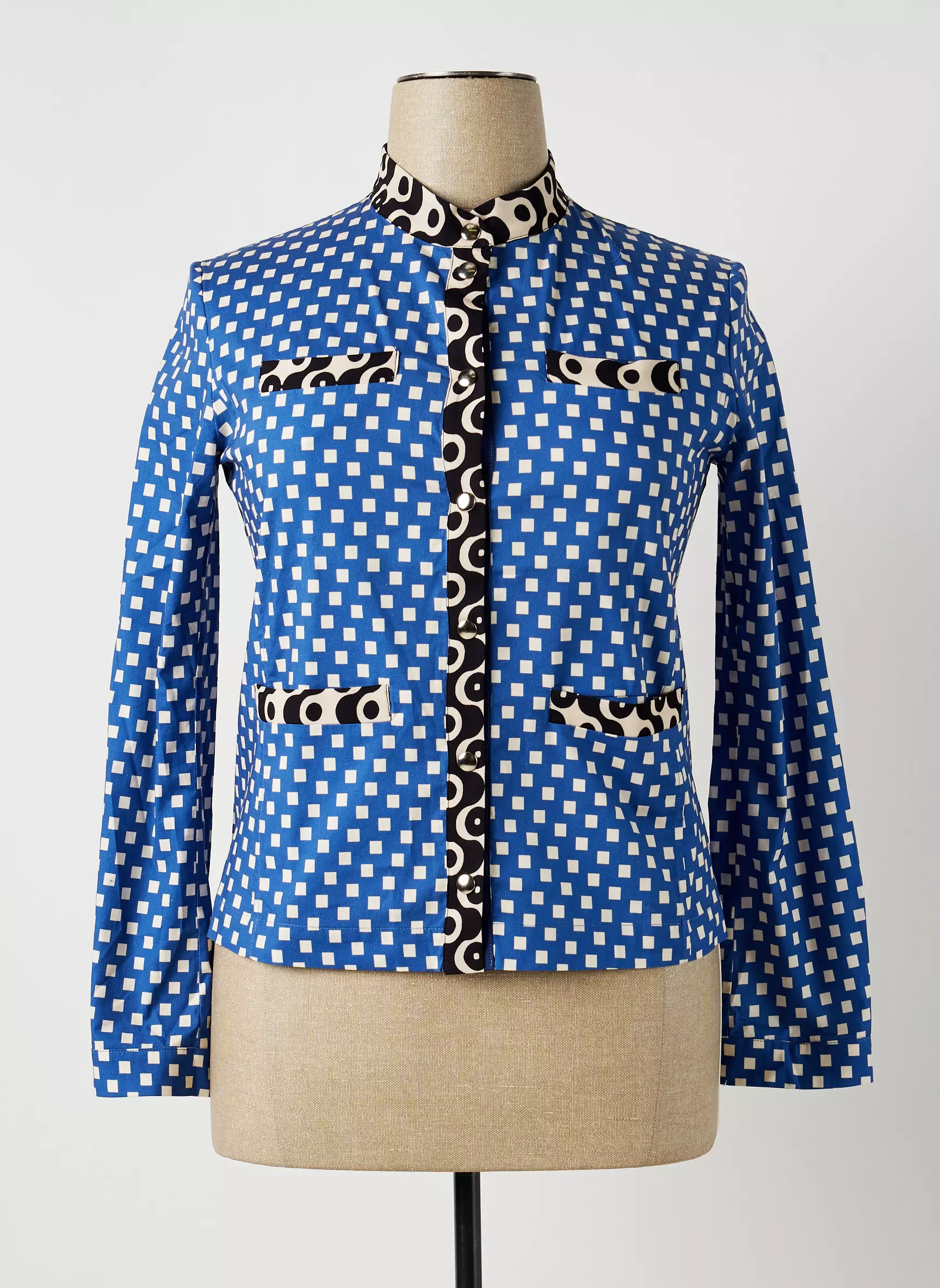 Ahimaria Vestecasual Femme couleur bleu