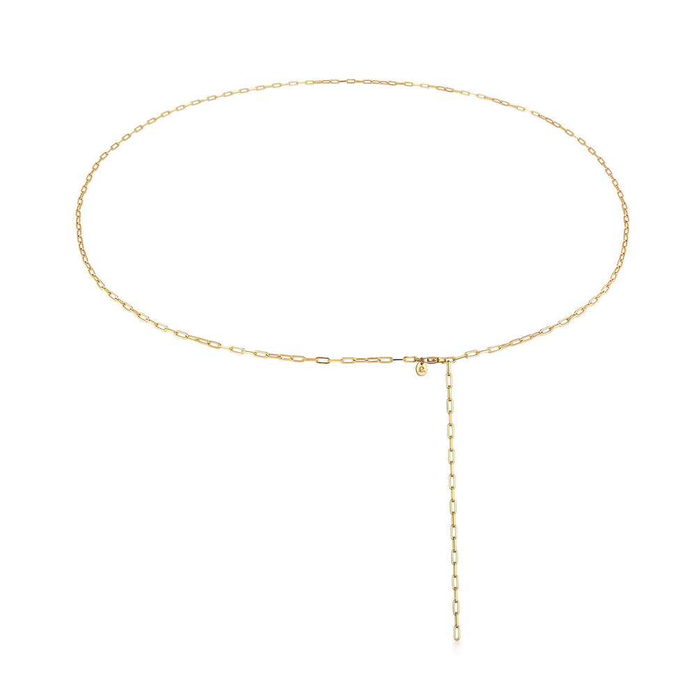 Elli PREMIUM Elli PREMIUM Accessoires de Bijouterie Femmes chaîne de taille maillons tendance  collier
