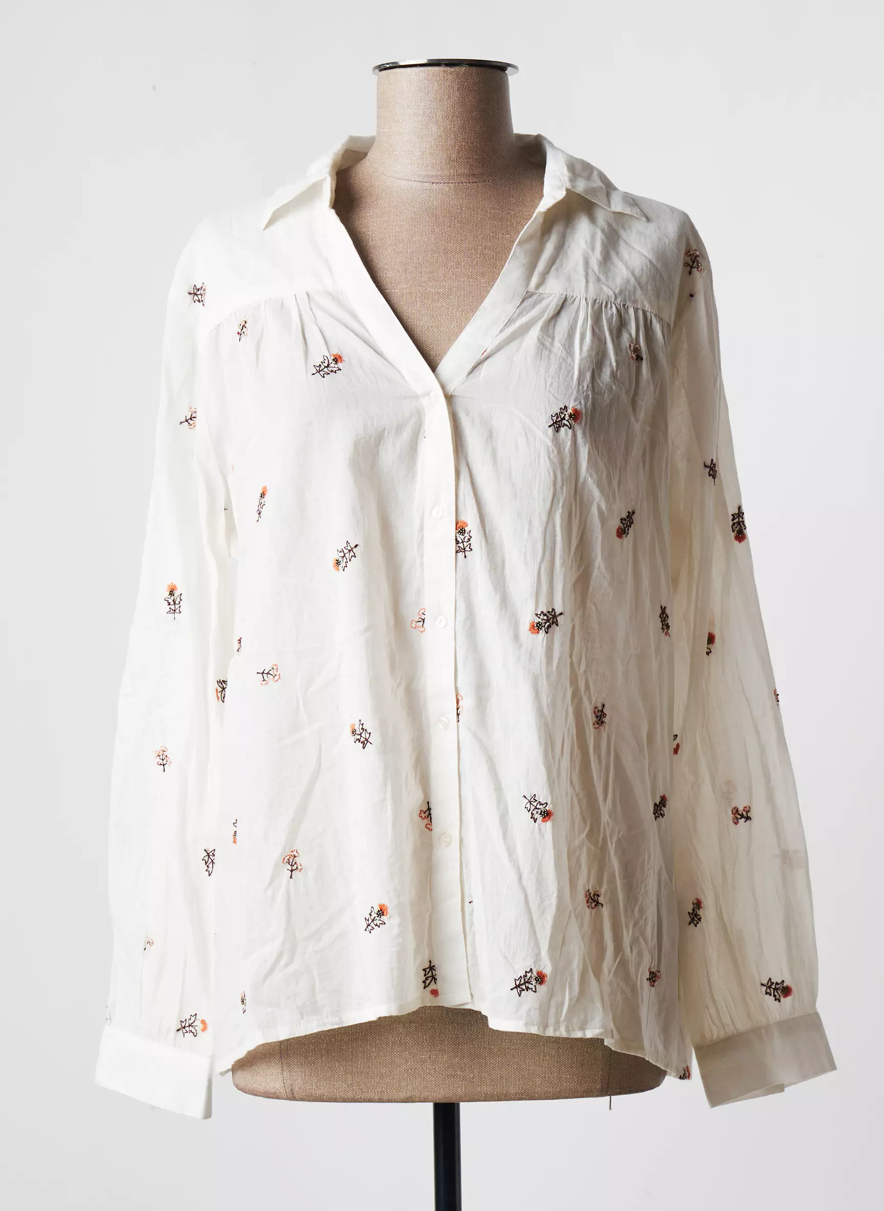 Maison Hotel Chemisiers Femme couleur blanc