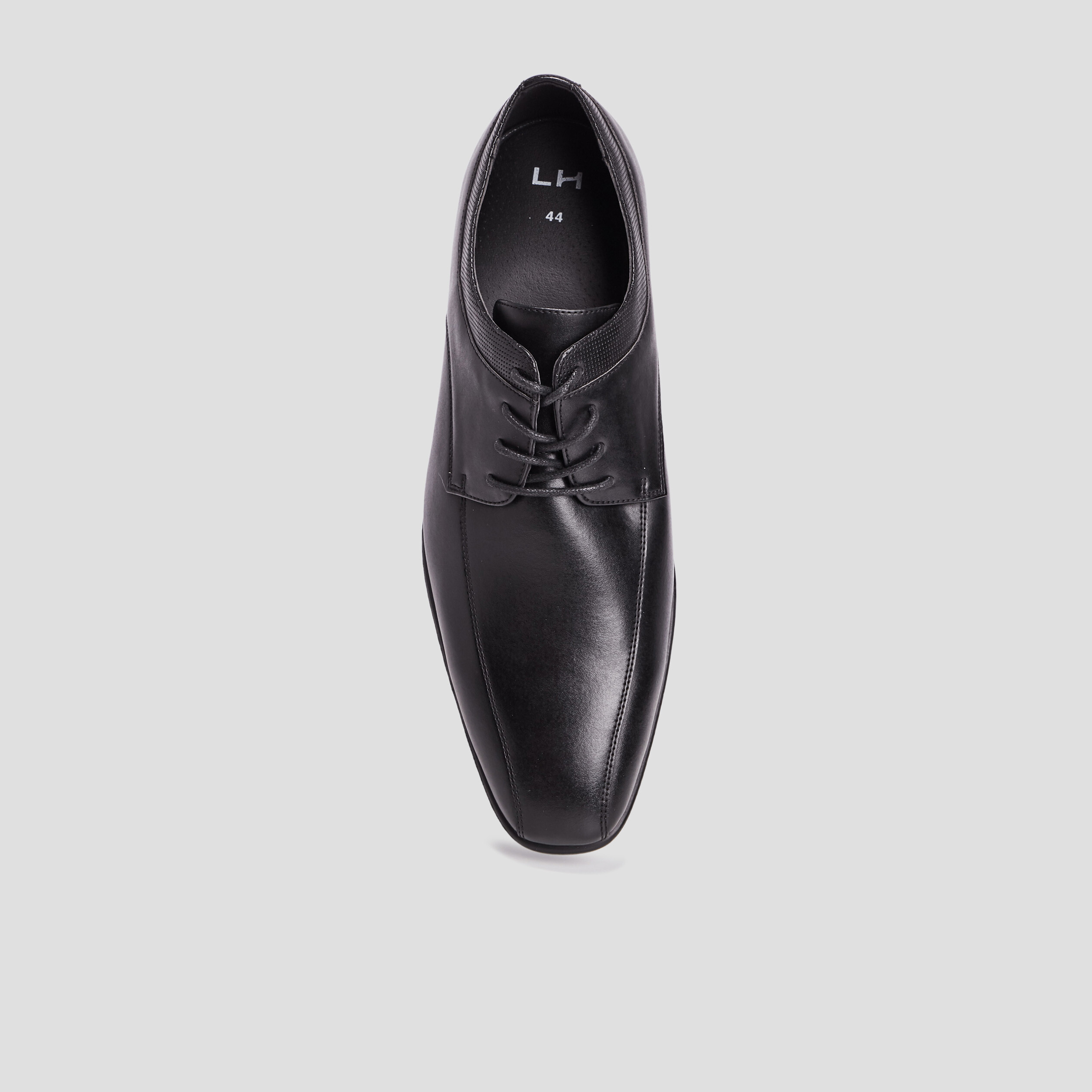Derbies à bouts carrés noir homme | La Halle