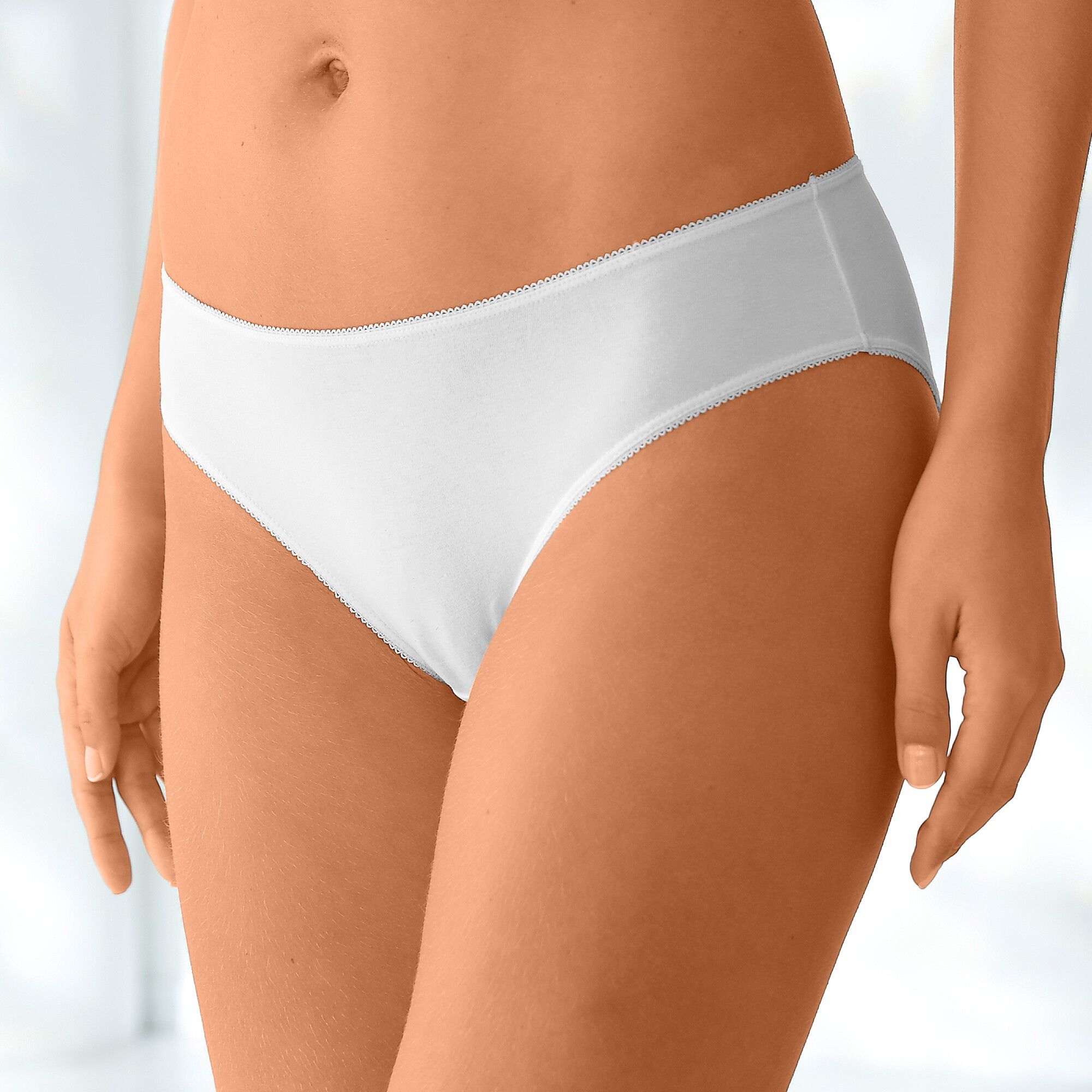 Culotte forme midi coton stretch