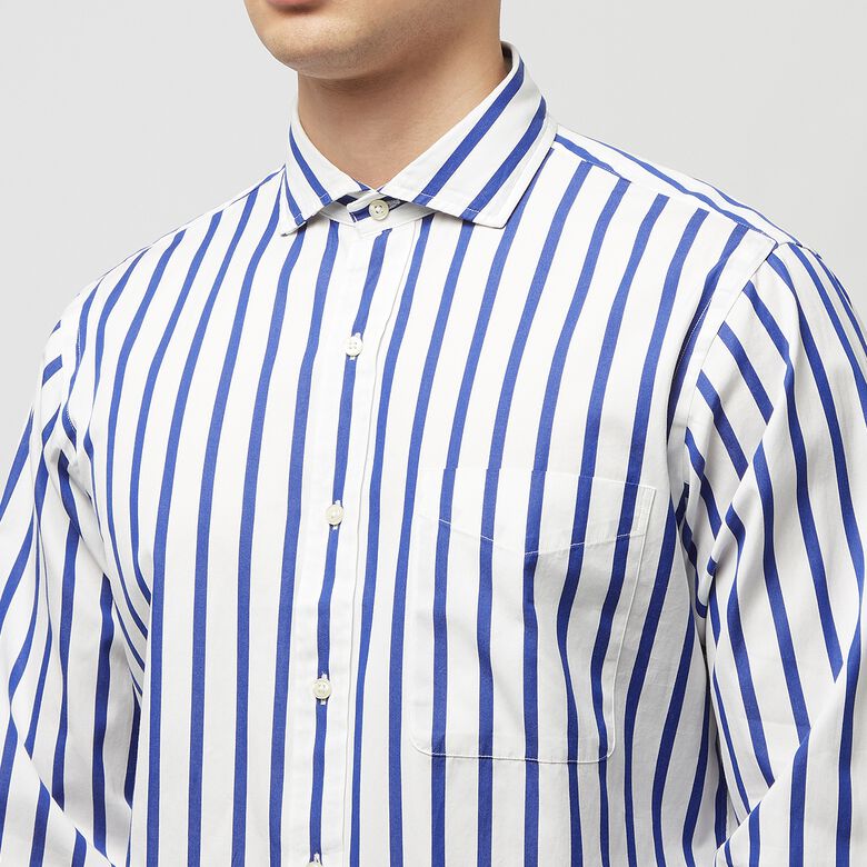 Polo Ralph Lauren Long Sleeve Sport Shirt white/blue