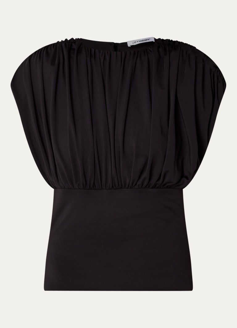 Co'Couture Cattia top with pleat detail